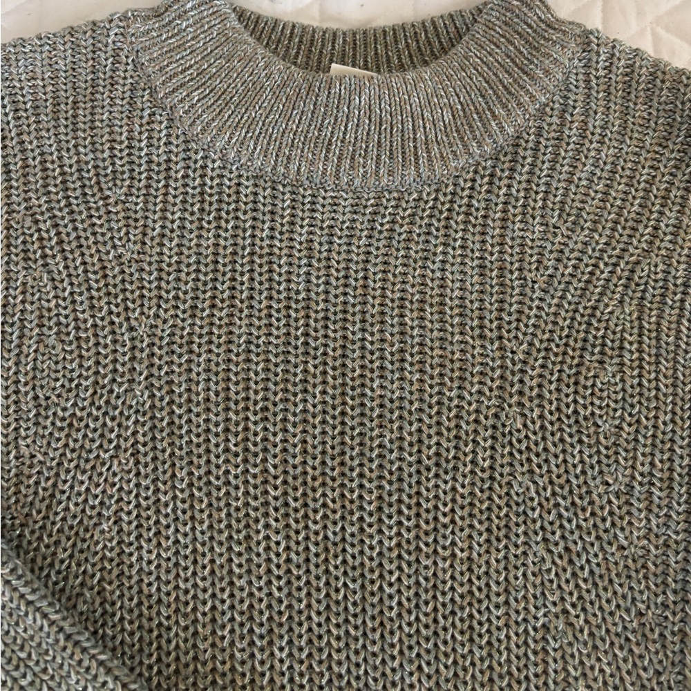 Green Spring sweater